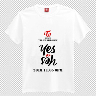 Áo thun Kpop logo TWICE - YES OR YES