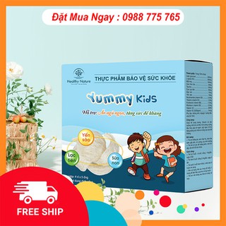 [FREESHIP] Siro Yến Sào Yummy Kids của Healthy Nature Dành Cho Bé Biếng Ăn, Chậm Lớn, Còi Xương 20 ống/hộp và 10ml/ống