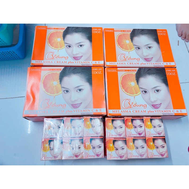 Sỉ lố 12 hộp kem Cyoung cam chuẩn thái 20g