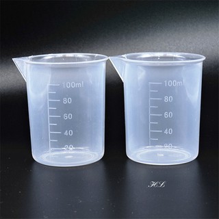 Ca Đong 100ml Nhựa Có Vạch Chia Định Lượng