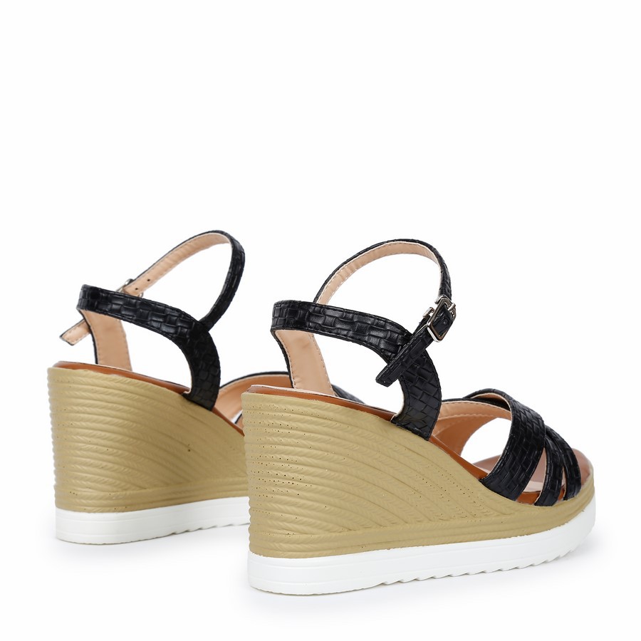 Mochardo - Sandal xuồng quai ngang đế phối màu MO-4