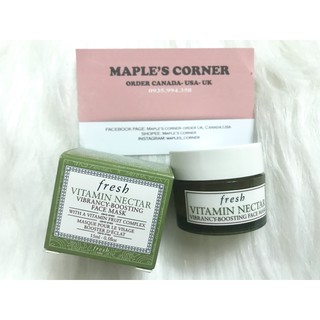 Mặt Nạ Fresh Vitamin Nectar face Mask Làm Căng Sáng Da