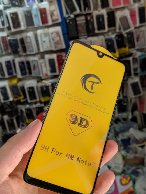 Cường lực 9D thế hệ mới Redmi Note 7 / 7 Pro cao cấp bo cạnh 2.5D Full màn Full keo chất đẹp