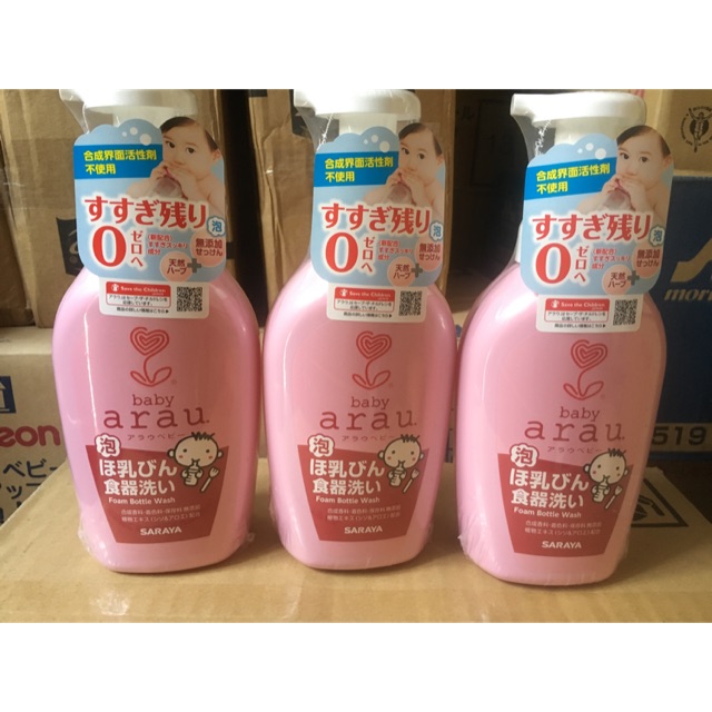 Nước rửa bình Arau chai 500ml