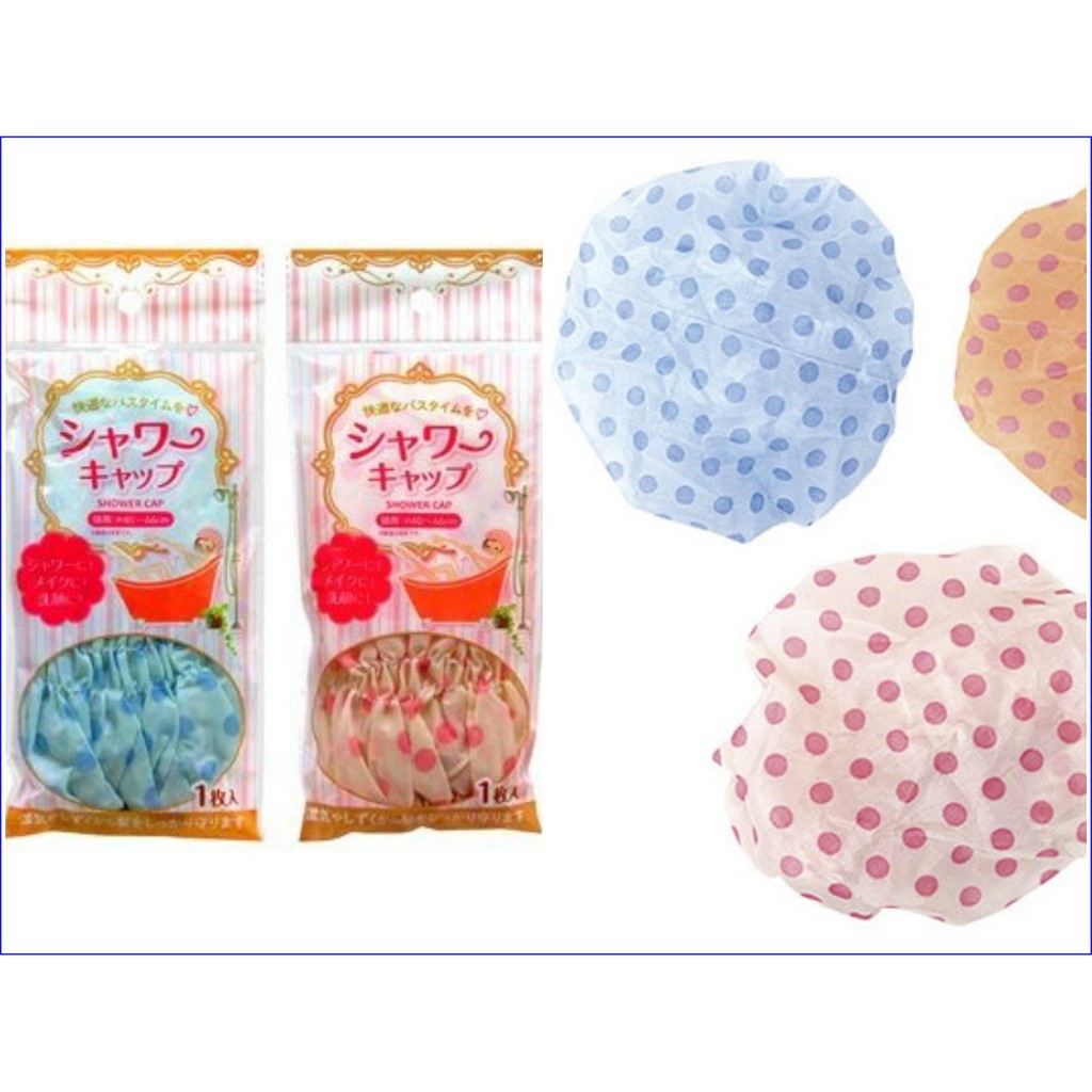 Mũ chụp tóc khi tắm Hàng Nhập Khẩu Từ Nhật