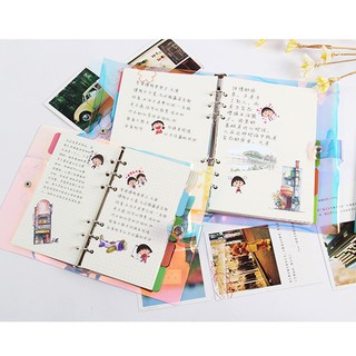 Sổ Planner còng 6 lỗ A5 A6 đổi màu Buling Buling