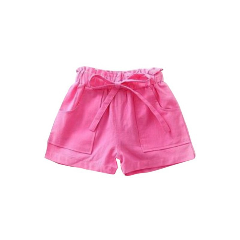 Quần short lưng thun thắt nơ xinh xắn dành cho các bé