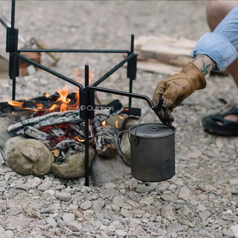 KIỀNG BA CHÂN BẾP CỦI GIÁ TREO TAM GIÁC GẤP GỌN NH20PJ208 NATUREHIKE DU LỊCH DÃ NGOẠI CẮM TRẠI CAMPING OUTDOOR