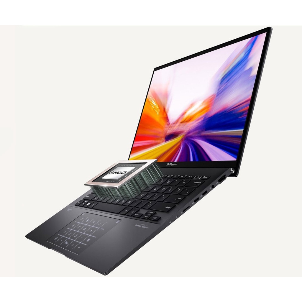 [Mã ELBAU7 giảm 7%] Laptop Asus Zenbook OLED 14 UM3402YA-KM074W (AMD Ryzen 5 5625U + 14&quot; 28K)