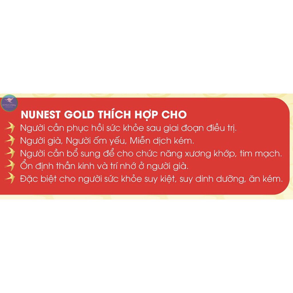 Hộp Yến sào Colagen có đường Nunest golg(6 lọ x 70ml)