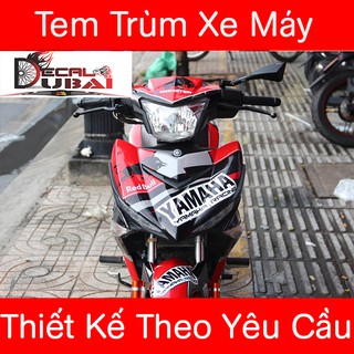 Tem Trùm Exciter 150 Đỏ Đen Redbull