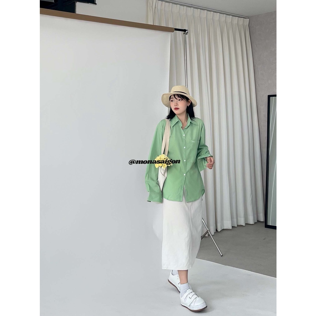 Áo sơmi freesize MONÁ - PAPA