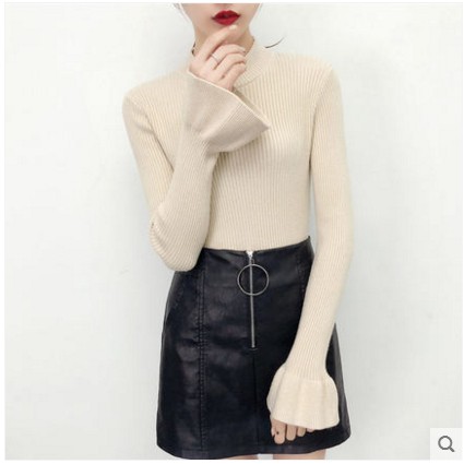 ÁO LEN NỮ CỔ 3 PHÂN TAY XÒE