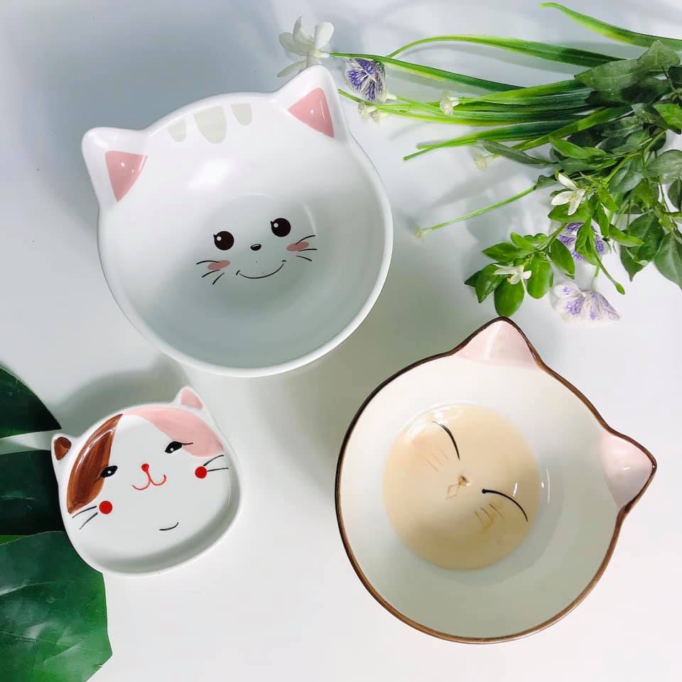 Bát Ăn Dặm Sứ, Bát Ăn Dặm Hình Động Vật Hoạt Hình Đáng Yêu Cho Bé