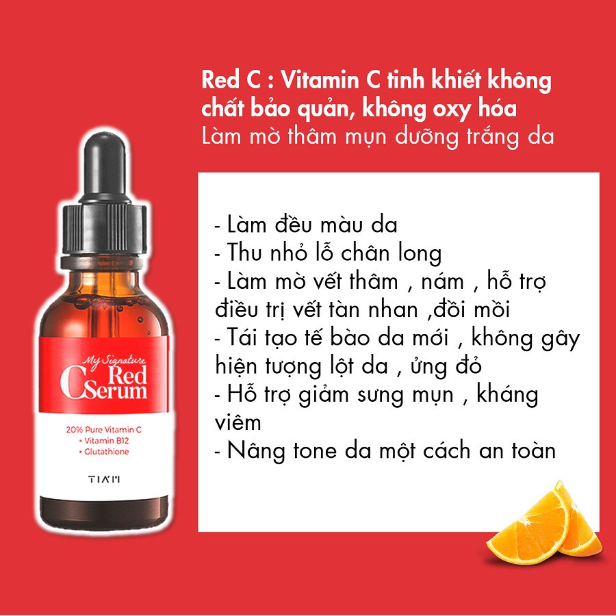 Tinh Chất TIA'M - My Signature Red C Serum 30ml | BigBuy360 - bigbuy360.vn