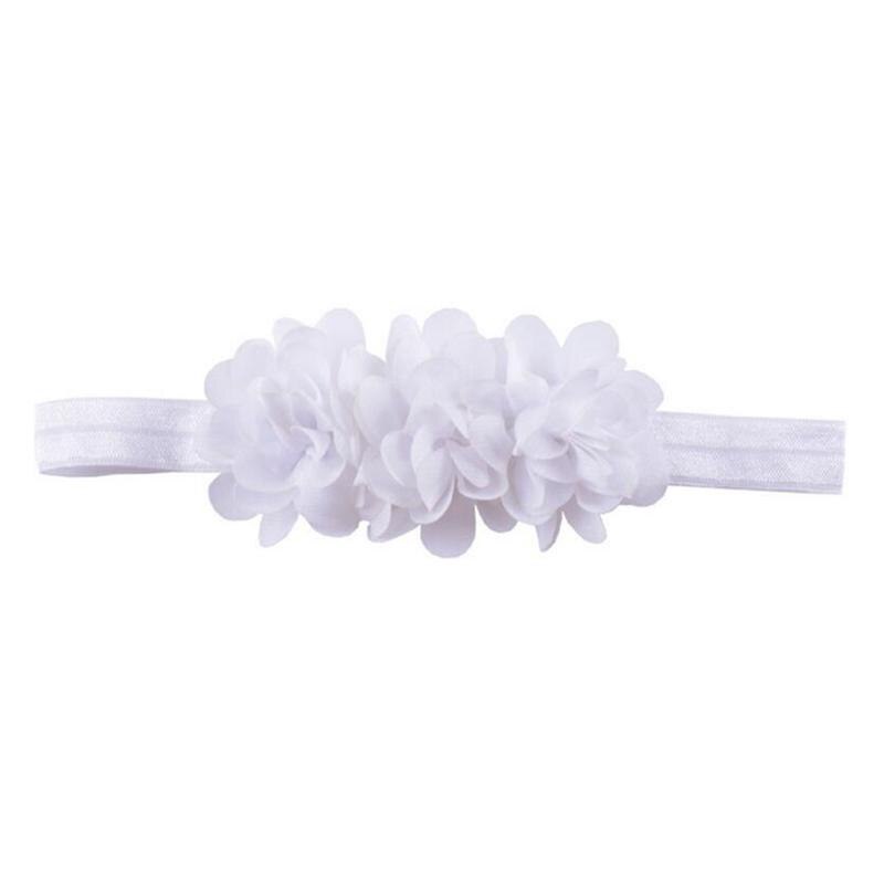 Băng Đô Vải Voan Co Giãn Mềm Mại Thoải Mái In Họa Tiết Hoa Nhiều Màu Sắc Dễ Thương Cho Bé