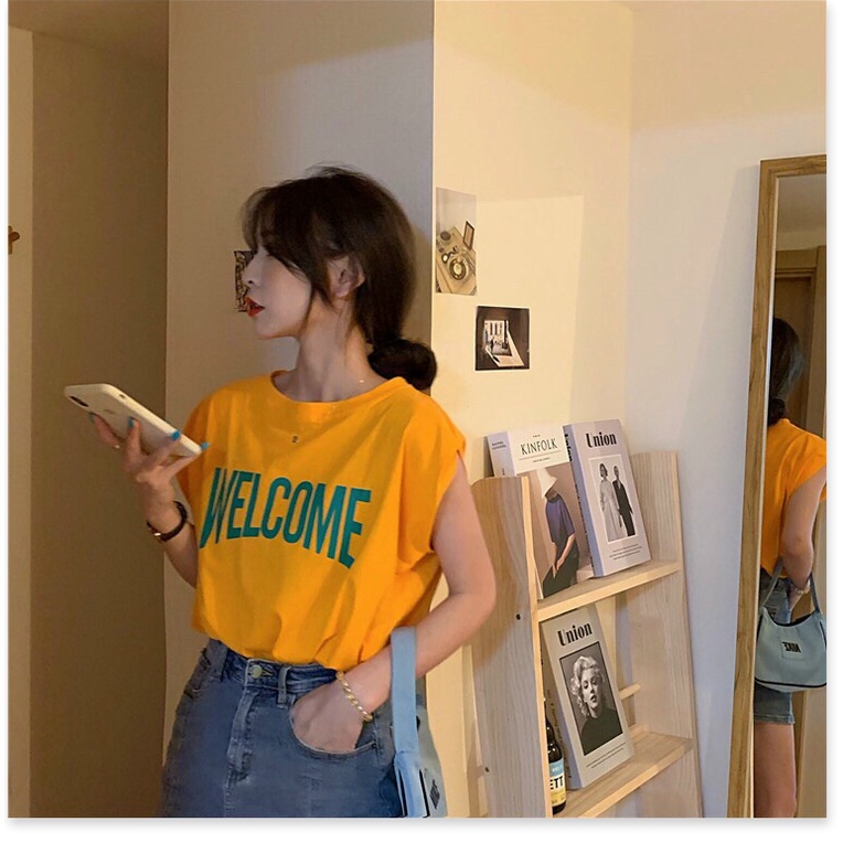 ÁO THUN UNISEX FORM RỘNG SÁT NÁCH CÁ TÍNH - NGỌC HÂN FASHION