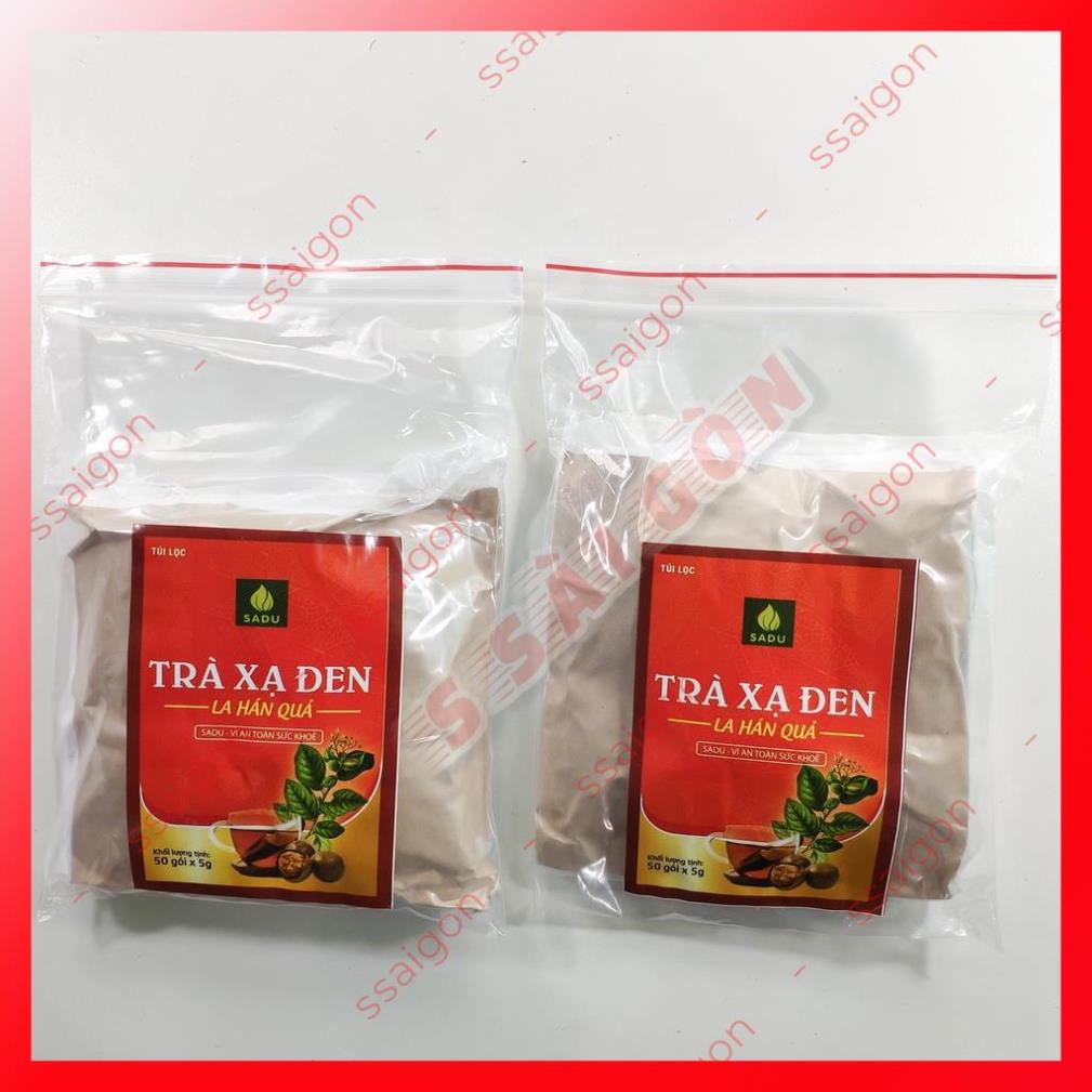 Trà xạ đen la hàn quả túi lọc 50 gói tiện dụng SADU 250g tốt cho sức khoẻ | BigBuy360 - bigbuy360.vn