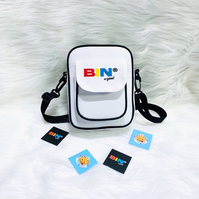 TÚI ĐEO CHÉO SS4 TRẮNG CHÍNH HÃNG SHOP BIN ORIGINAL | BigBuy360 - bigbuy360.vn