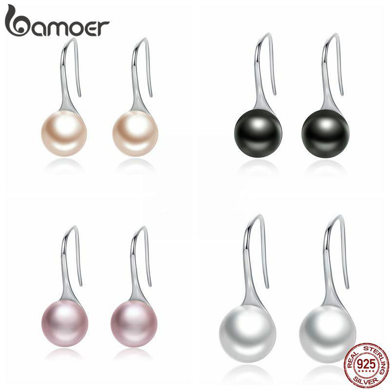 Cặp Móc Câu bamoer sce14 Đính Ngọc Trai Nhân Tạo Thời Trang Cho Nữ