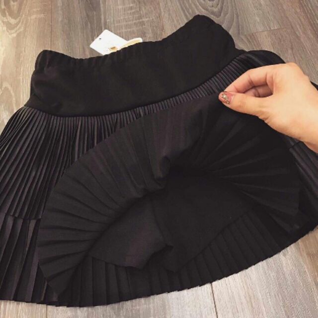 Chân váy xếp ly 2 tầng, chân váy thần thánh siêu mix gì cũng đẹp (Hàng có sẵn)