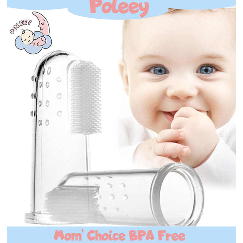Bàn Chải Đánh Răng Silicone Mềm Mại Cho Bé