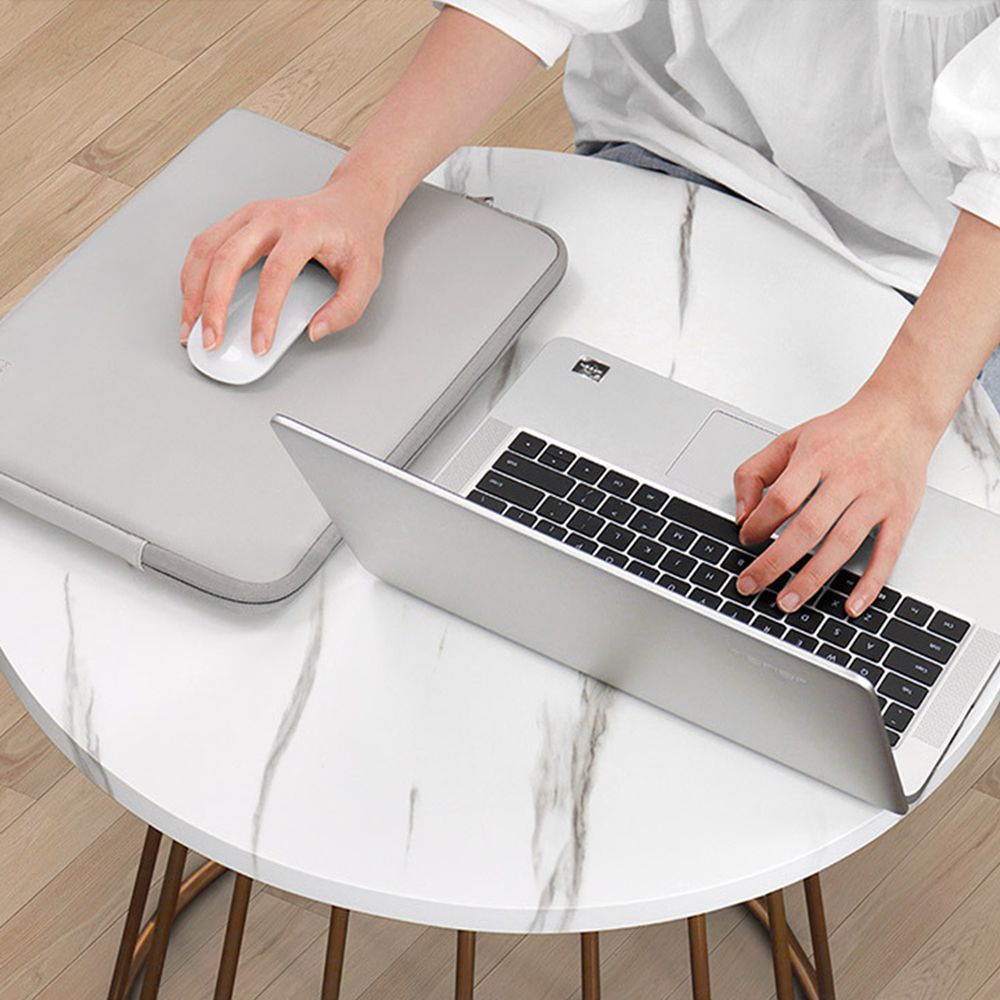 Túi Bằng Da Pu Siêu Mỏng Chống Sốc Nhiều Màu Dùng Đựng Laptop Notebook 11 13 14 15 In