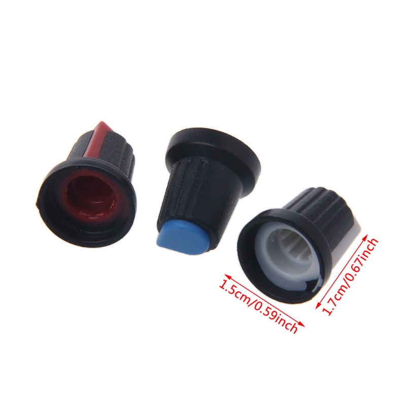 Bộ 10 Núm Vặn Điều Khiển Chiết Áp 15mmx17mm