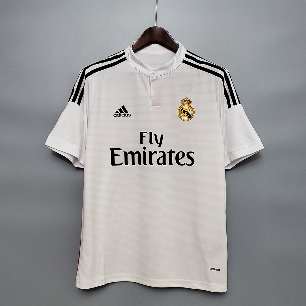 14-15 Real Madrid Home Retro Soccer Jersey Bóng đá
