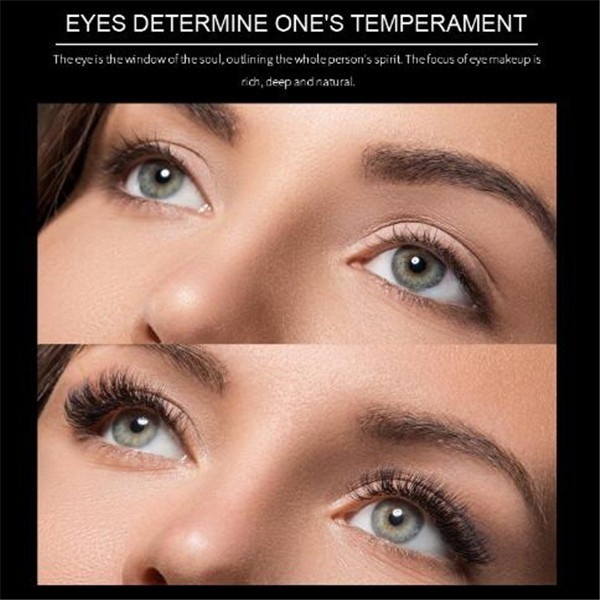 Mascara Sợi Tơ 4D Màu Đen Làm Dày Và Cong Mi Tự Nhiên Cho Nữ