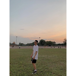 QUẦN SHORT NỈ BASIC TRƠN ĐEN FORM RỘNG UNISEX NAM NỮ