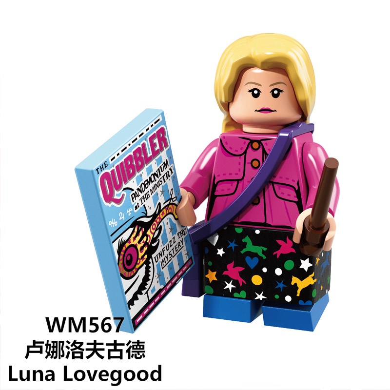 Bộ Đồ Chơi Lắp Ráp Mô Hình Nhân Vật Hermione Ron Dumbledore Voldemort Cho Trẻ Em