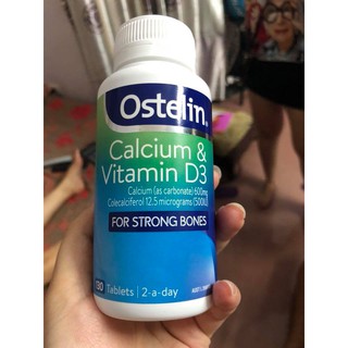 Vitamin D & Calcium Ostelin Của Úc, 130 viên