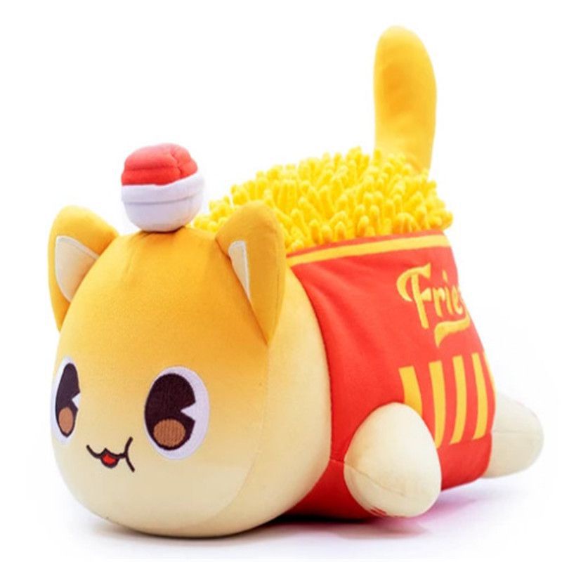 Mèo nhồi bông 25cm trang trí đáng yêu