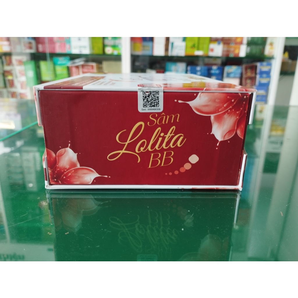 Sâm Lolita BB- Hỗ trợ tăng cường nội tiết tố nữ, cải thiện các biểu hiện lão hóa da, rối loạn kinh nguyệt, bốc hỏa