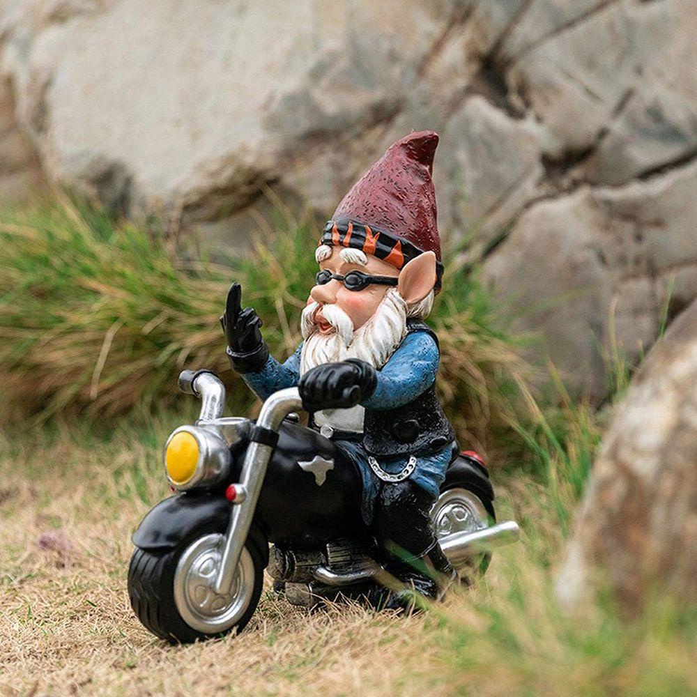 Mô Hình Gnome 1 Gnome Bằng Nhựa Resin Trang Trí Sân Vườn Ngoài Trời