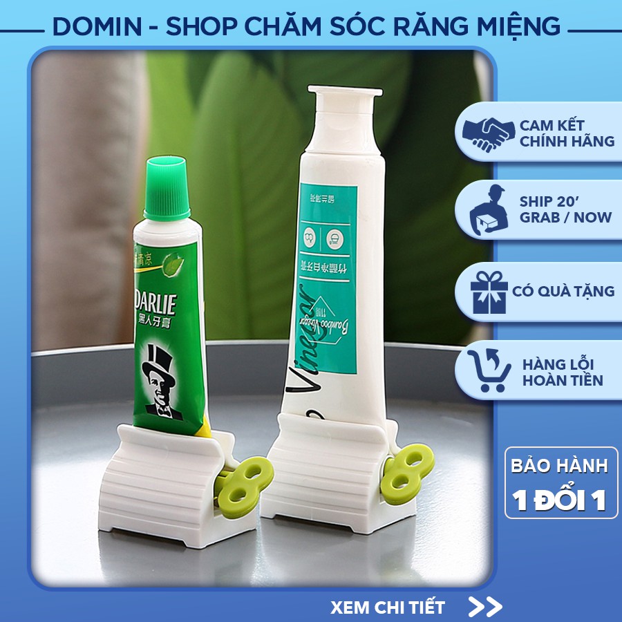 Dụng Cụ Cuộn Bóp Kem Đánh Răng Bằng Nhựa Tiện Dụng