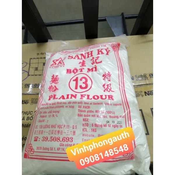Bột mì số 13 Sanh Ký 1kg
