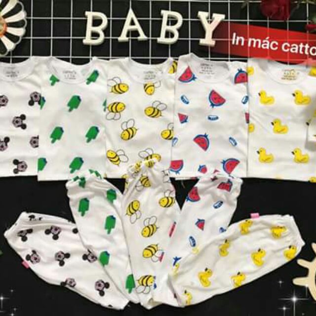 Set 5 bộ dài tay cho bé