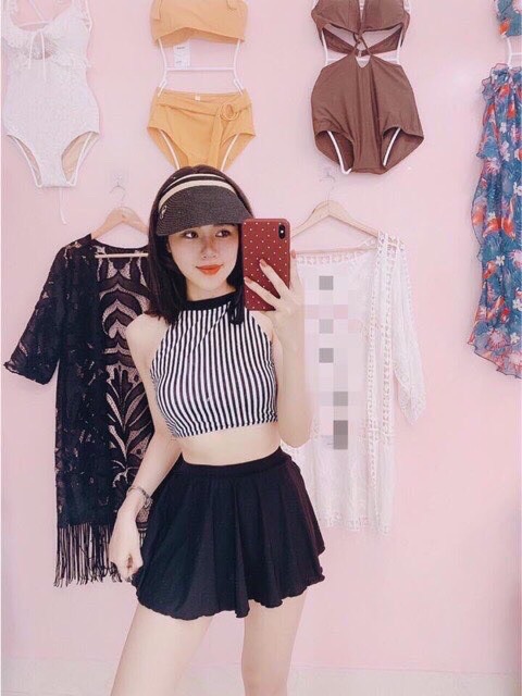 Quần bơi nữ ngắn lẻ hàng freesize (mông 80-93cm) | BigBuy360 - bigbuy360.vn