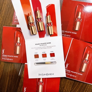 Vỉ son thỏi ysl rouge volupte shine 3 ô