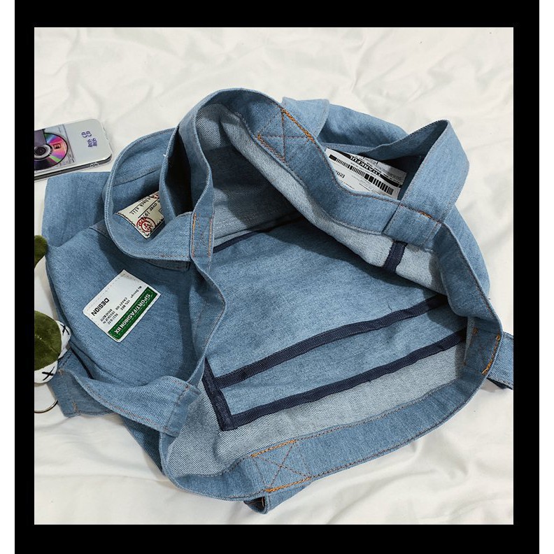 2021 Fashion Girls Cowboy Shoulder Bags Messenger Bags Handbags Denim Bag