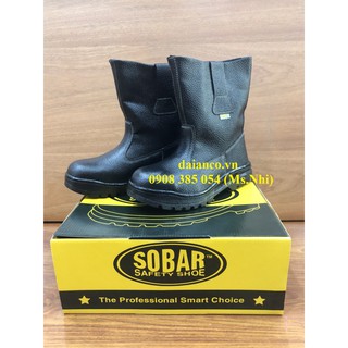 Ủng bảo hộ lao đông Sobar VP-2005 da bò - mũi thép(không kèm hộp)