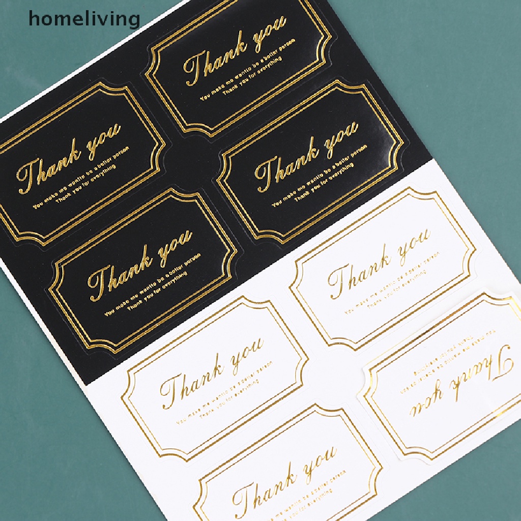 Set 40 Sticker &quot;Thank You&quot; Dán Hộp Bánh