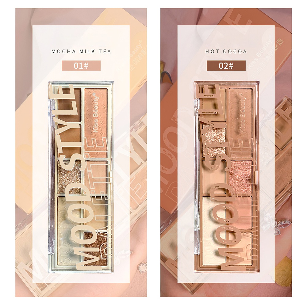 (Hàng Mới Về) Bảng Phấn Mắt Gecomo 8 Màu Sắc Hiệu Ứng Lì / Ánh Ngọc Trai Thời Trang | BigBuy360 - bigbuy360.vn