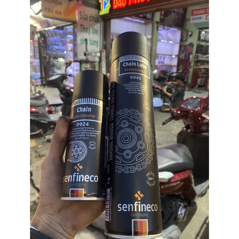Dưỡng sên Senfineco 9941 650ML , 9924 200ml dạng mỡ bò xanh cao cấp, không văng, không bám bụi