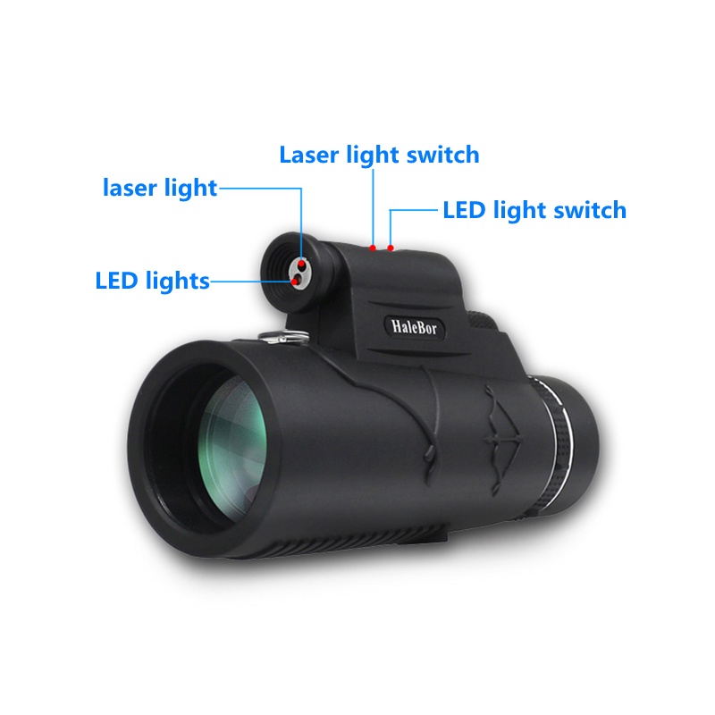 Ống Nhòm Hồng Ngoại Công Suất Cao 12X50 Hỗ Trợ Tầm Nhìn Ban Đêm