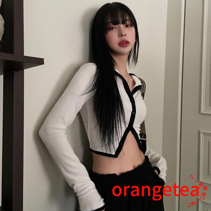 Áo Thun Lửng Tay Dài Thời Trang Dành Cho Nữ