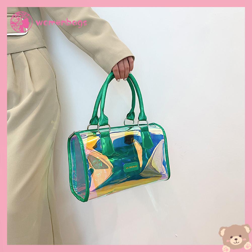 ✿ Wb ✿ Túi Xách Nhựa PVC Trong Suốt Thời Trang Mùa Hè Cho Nữ✿