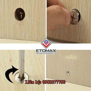 [SIÊU SALE] Bộ 50 chốt liên kết ốc cam
